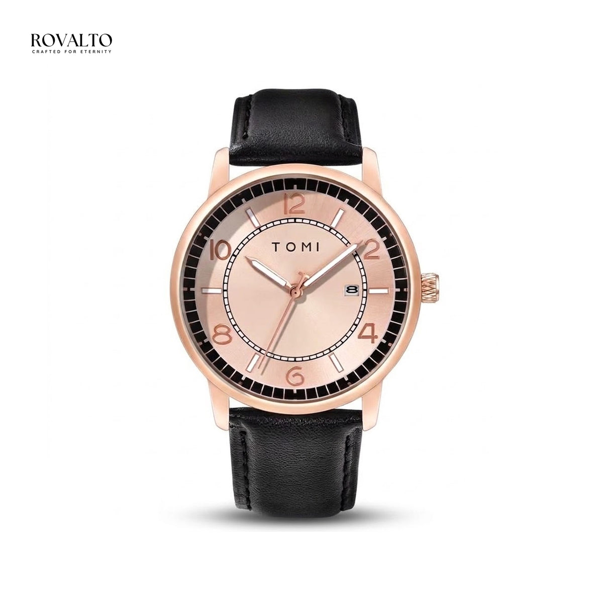 Tomi round stylish watch