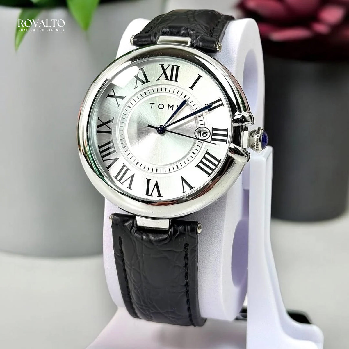Tomi roman round stylish watch