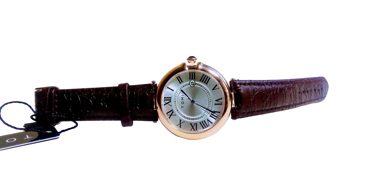Tomi roman round stylish watch