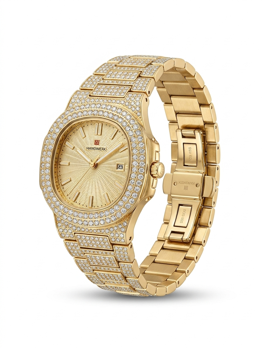 Luxury Iced-Out “BEST” Watch