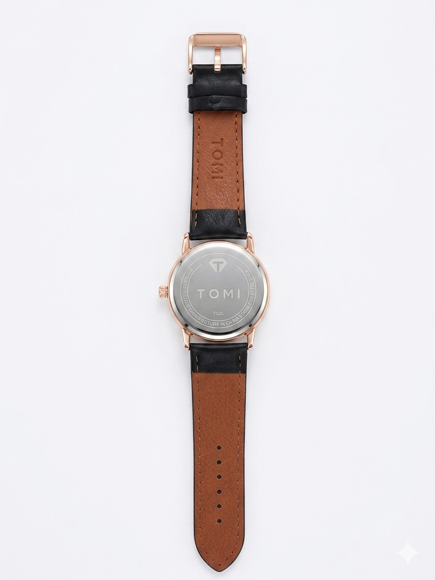 Tomi  round stylish watch