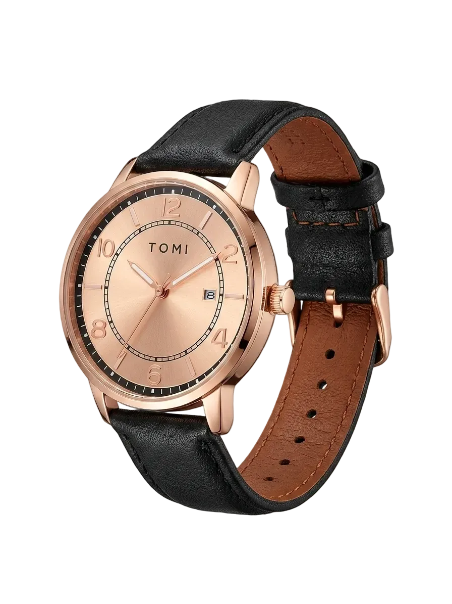 Tomi  round stylish watch