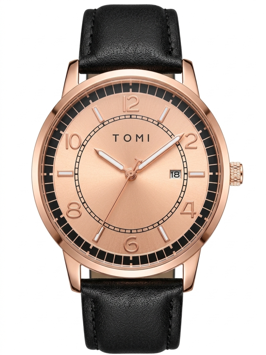 Tomi  round stylish watch